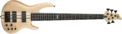 ESP LTD B-1005 NS  - pětistrunná baskytara s aktivní elektronikou