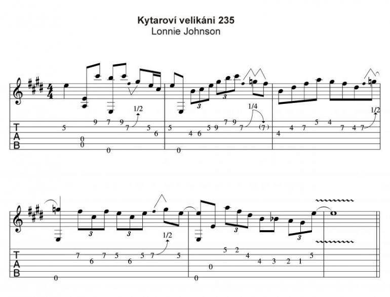 Kytaroví velikáni - Lonnie Johnson