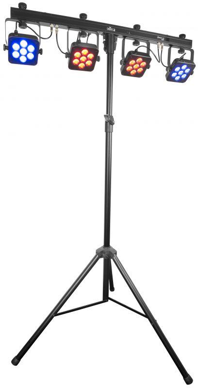 Chauvet DJ: DJ 4Bar Tri USB – mobilní světelný efekt nově s USB vstupem