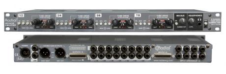 Radial: Space Heater - Analog Summing Mixer & Tube Drive