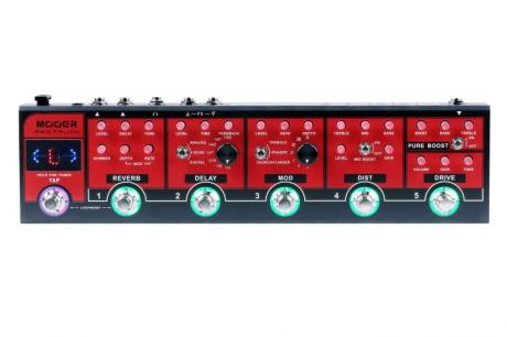 Mooer Red Truck - kompaktní kytarový minipedalboard