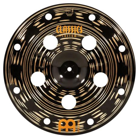 Meinl Classic Custom Dark Trash - děrované efektové činely